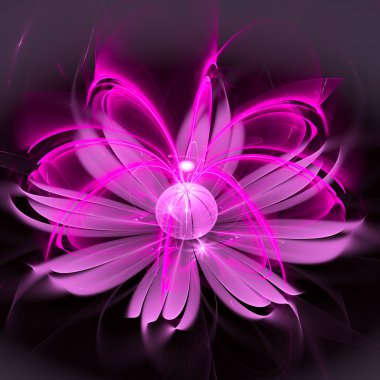 soyut hafif fraktal arka plan