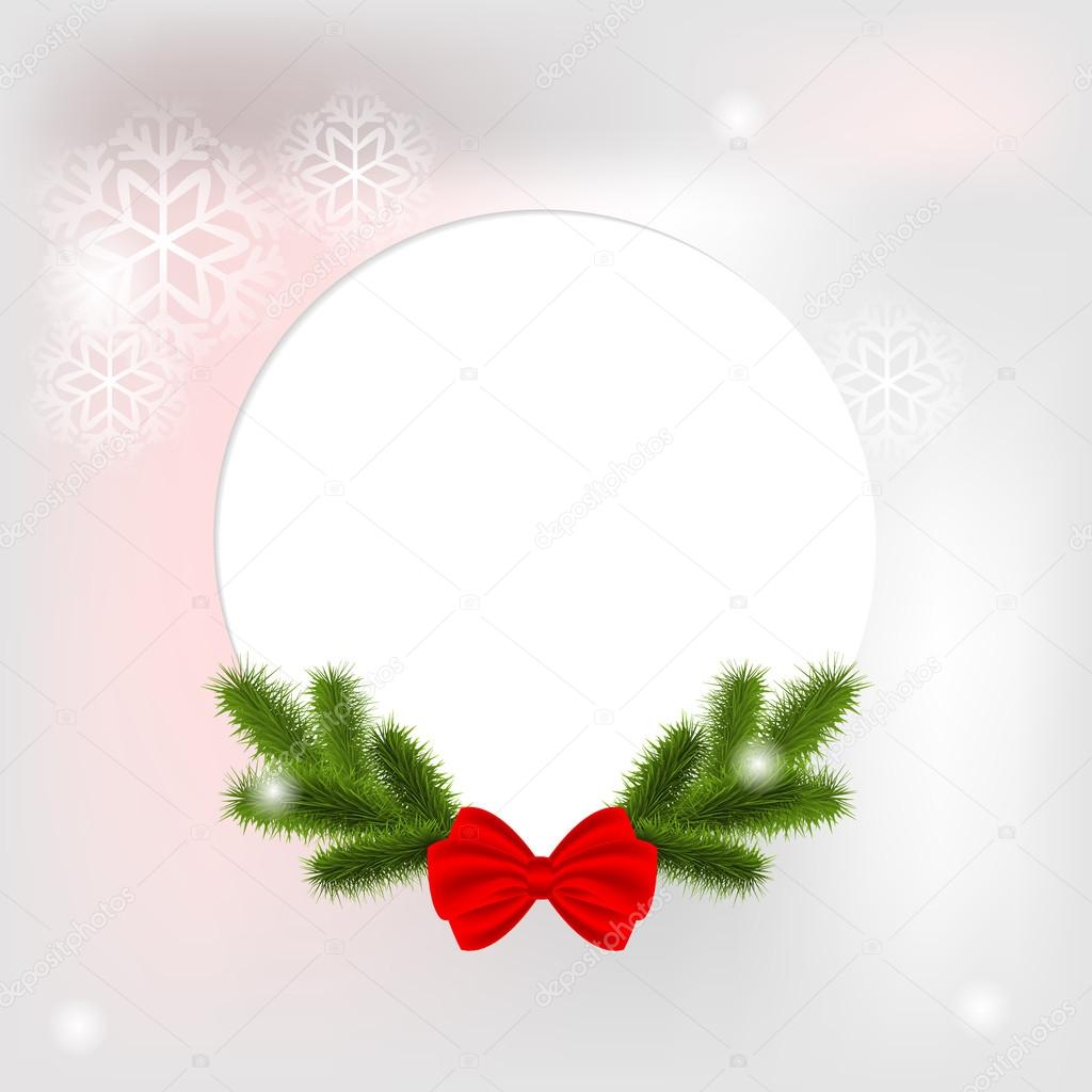 Background with christmas tree