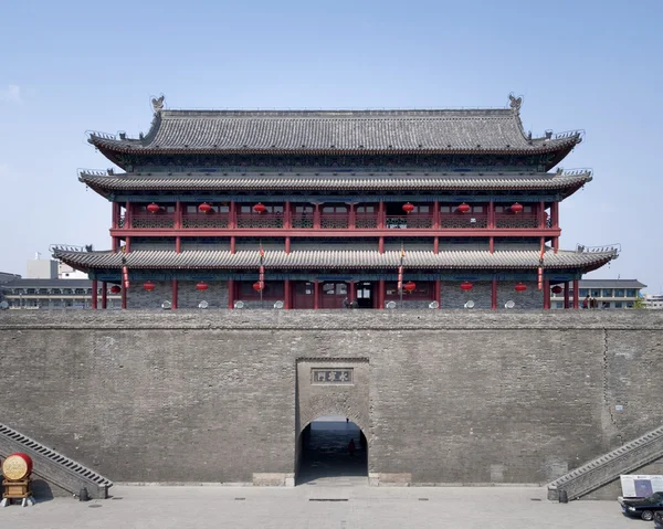 Die Stadtmauer von xi 'an — Stockfoto