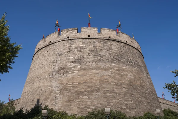 The ancient city wall of xi'an — Stock Photo, Image