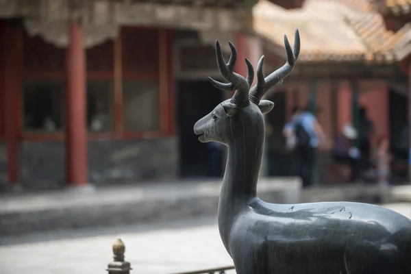 Bronze deer — Stock Photo, Image