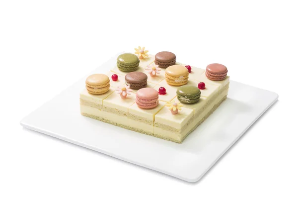 Macaron taart — Stockfoto