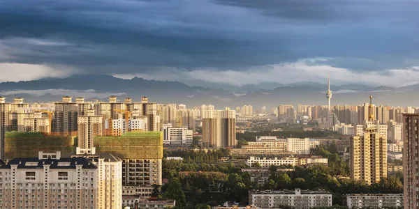 Şehir panoraması — Stok fotoğraf