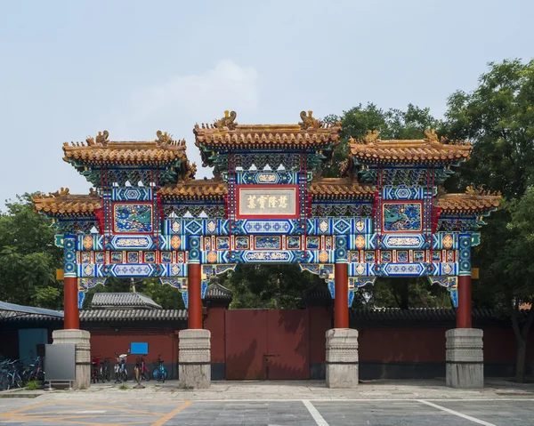 Puerta de arco tradicional china —  Fotos de Stock