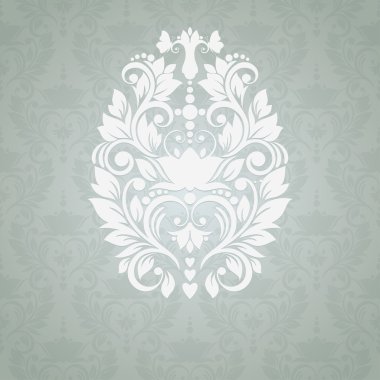 çiçek Paskalya yumurtası arka plan. Modern kart için davet.