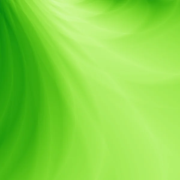 Diseño web abstracto de onda verde sedosa — Foto de Stock