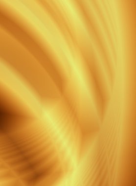 Altın soyut web sayfası düzeni