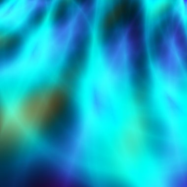 flüoresan mavi soyut kart tasarımı