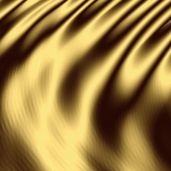Silkeslen gyllene abstrakt webbdesign — Stockfoto