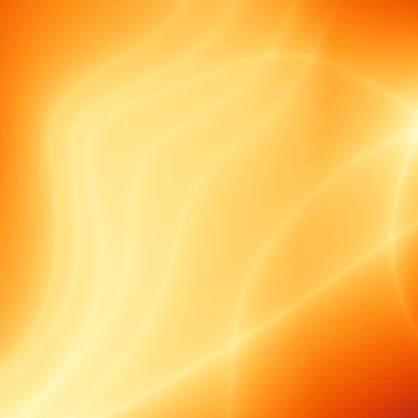 Orange energy flow abstract design — Stock Photo, Image