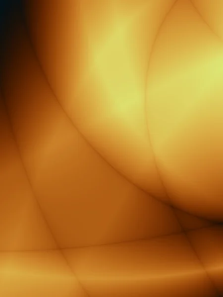 Gouden abstracte golvende ontwerp — Stockfoto