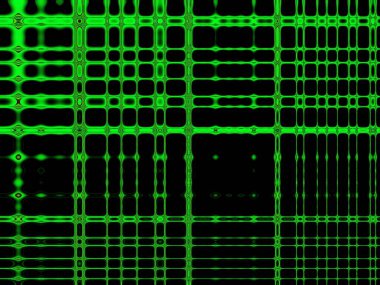 Neon ışığı yeşil teknoloji sanat soyut arkaplan