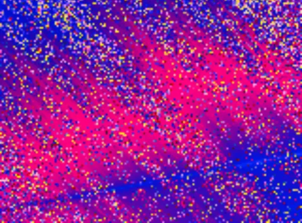 Planeta Espacio Rojo Color Azul Pixel Ilustración — Foto de Stock