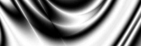 Metallic Achtergrond Abstracte Monochrome Vloeistof Patroon — Stockfoto