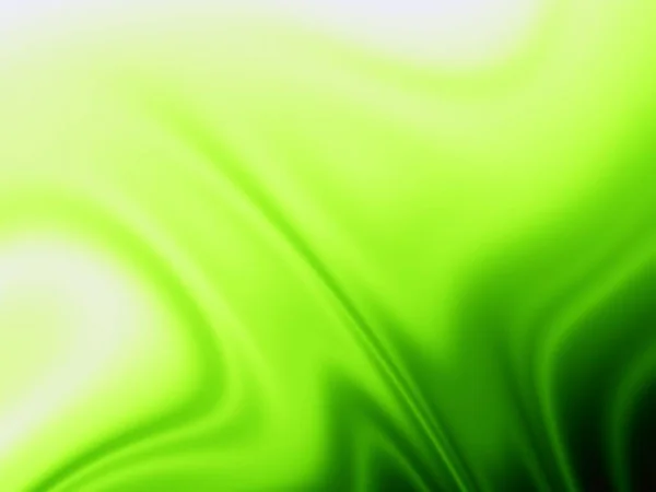 Green Fluid Art Abstract Beam Wallpaper Design — Stock Photo, Image