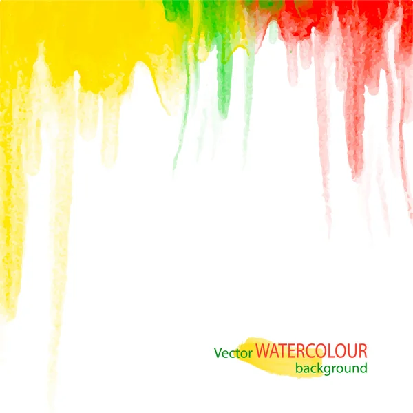 Abstract watercolor background — Stock Vector