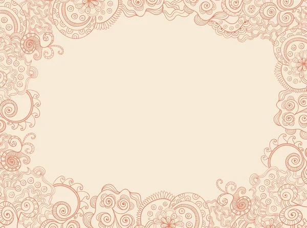 Fundo ornamento floral — Vetor de Stock