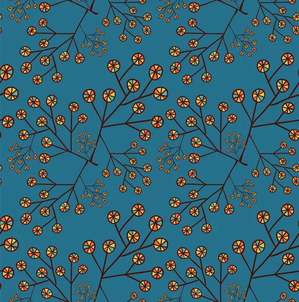 Fond de fleur stylisé — Image vectorielle