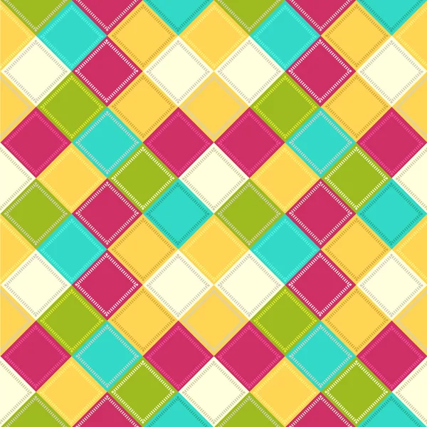 Colorful rhombus background — Stock Vector
