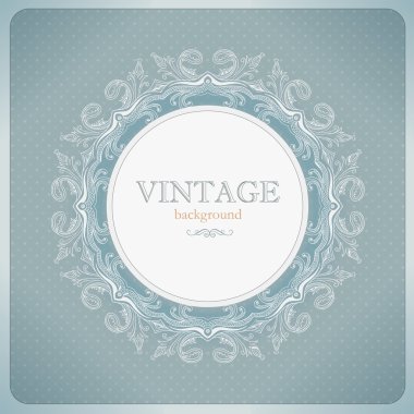 Vintage danteller arka plan