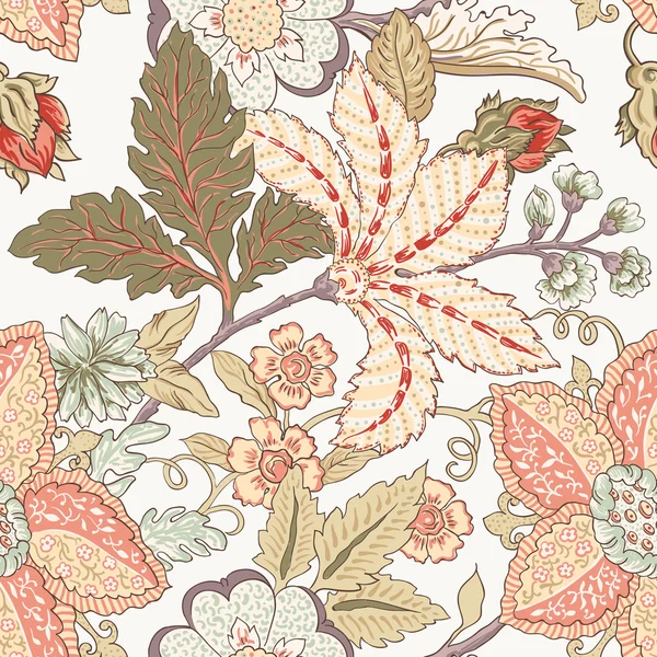 Vintage çiçek deseni