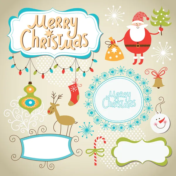 Christmas card — Stock Vector