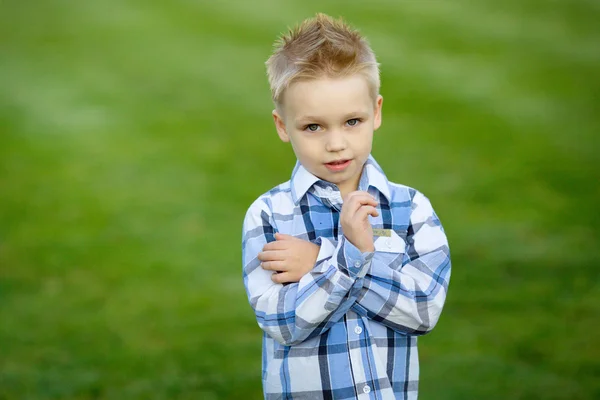 Portrait of a little boy — Stock Photo, Image