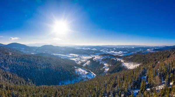 Aerial view of mesmerizing picturesque landscape — Stock Photo, Image