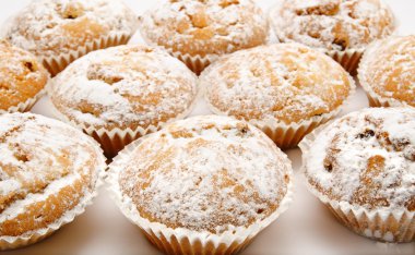 Grup lezzetli blueberry muffins