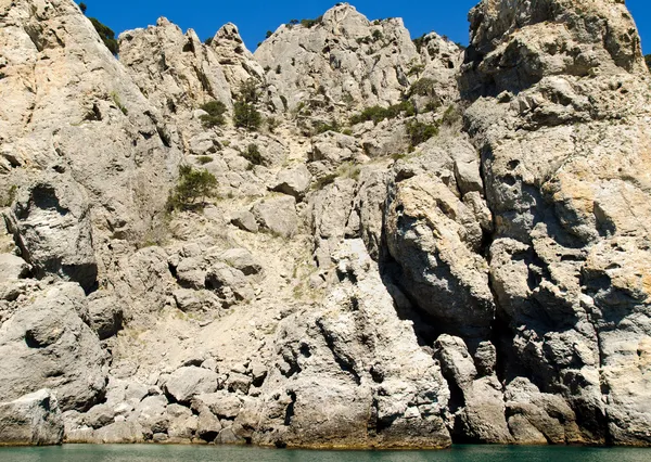 Landscape with rocks in sea — Stock Photo, Image