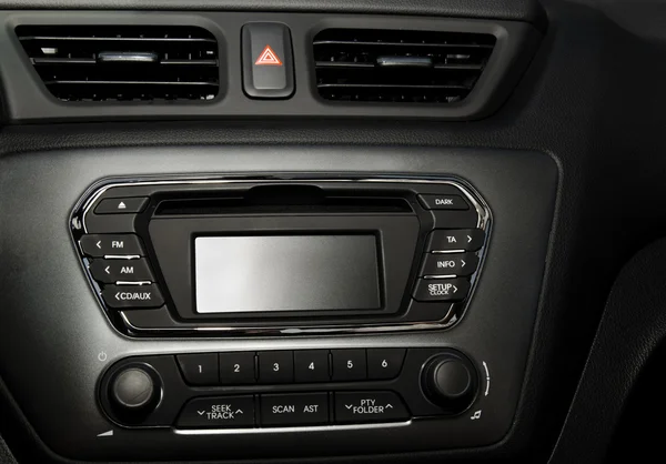 Control panel in a modern car — Stockfoto