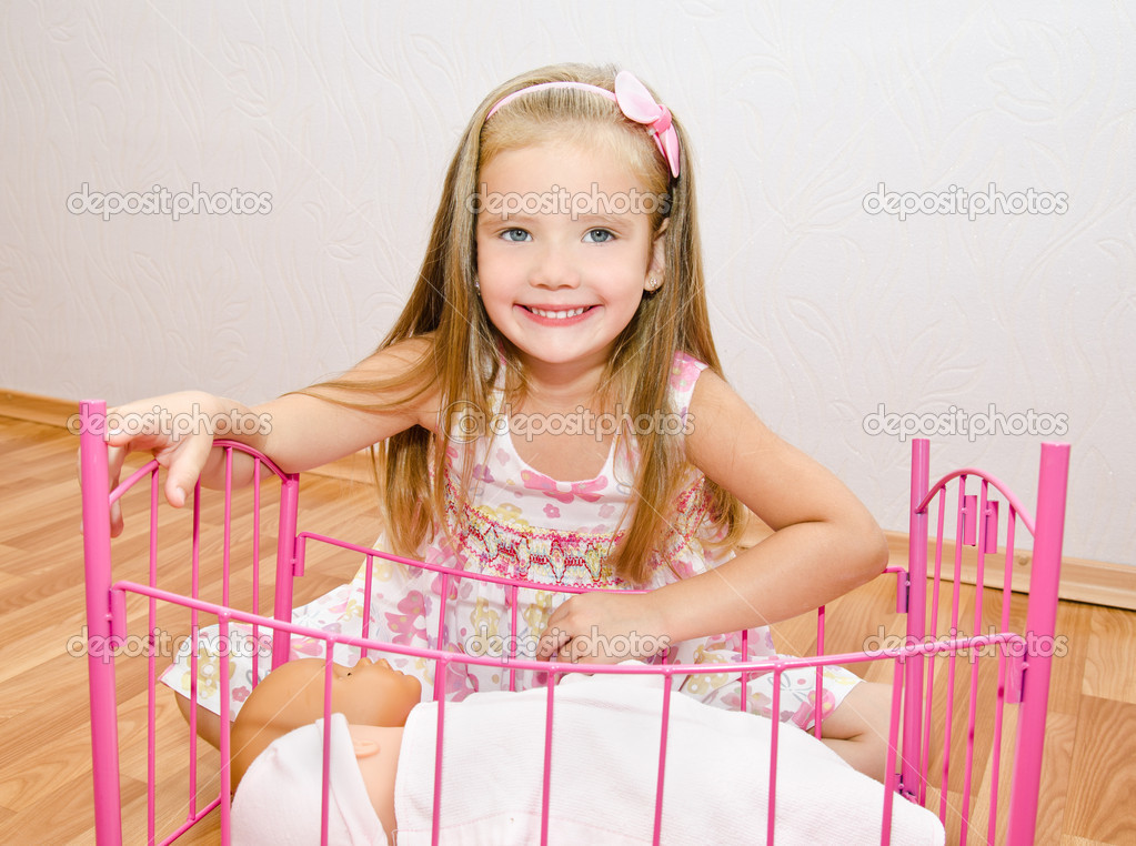 baby dolls and little girls