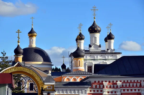 Golden domes of Russia. Dome "Ascension of David desert" — Stock Photo, Image