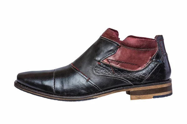 Modell Läder Mäns Stövlar — Stockfoto