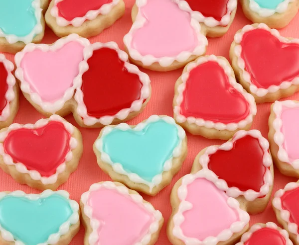 Biscotti al cuore — Foto Stock