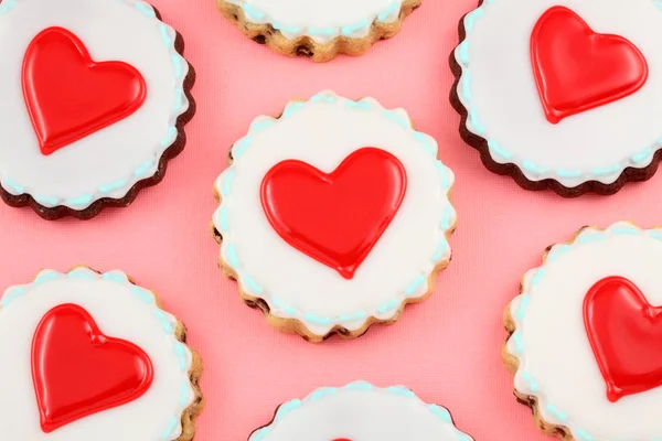 Galletas de corazón — Foto de Stock