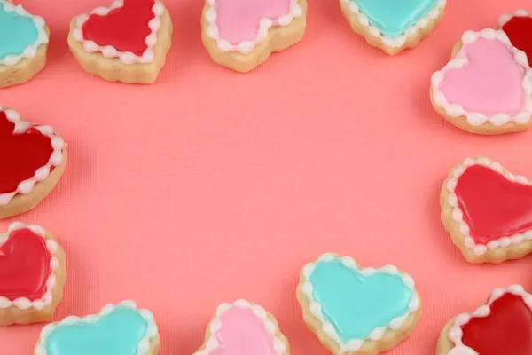 Galletas de corazón — Foto de Stock