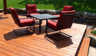 Backyard Deck clipart