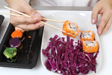 Japon yemeği.