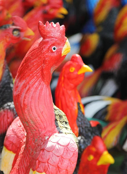 Czerwone kurczaka — Zdjęcie stockowe