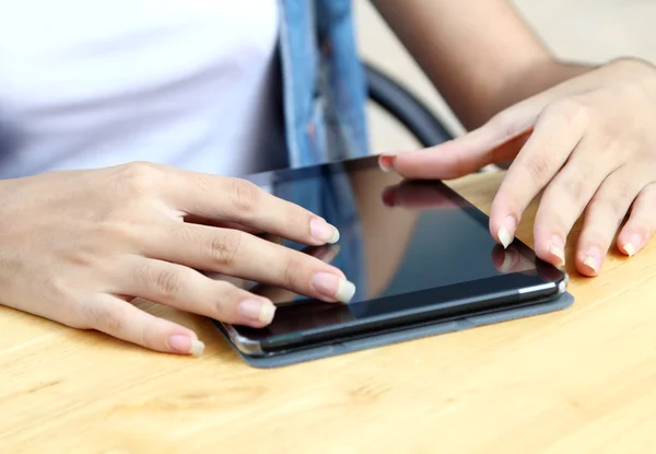 Working tablet — Stock Photo, Image