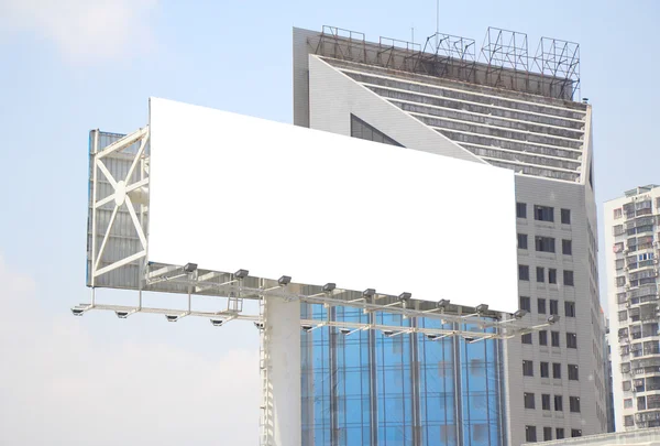 Prázdný billboard — Stock fotografie