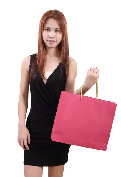 Žena v nakupování — Stock fotografie