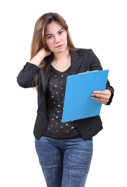 Retrato mujer de negocios — Foto de Stock