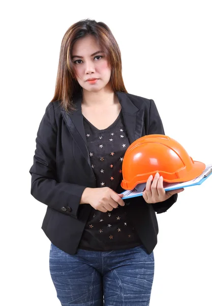 Kvinna arbetare — Stockfoto