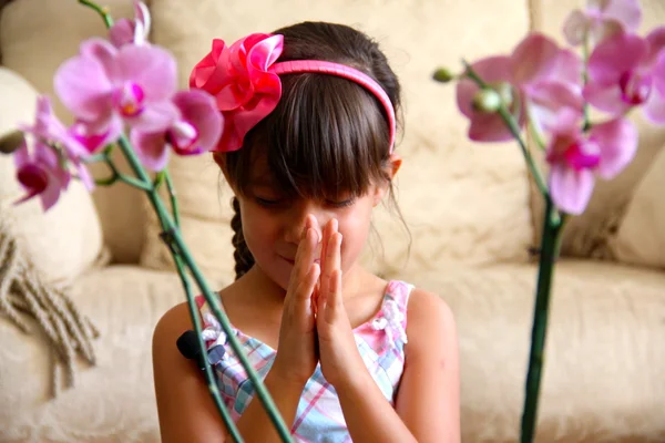 Tender prayer — Stock Photo, Image