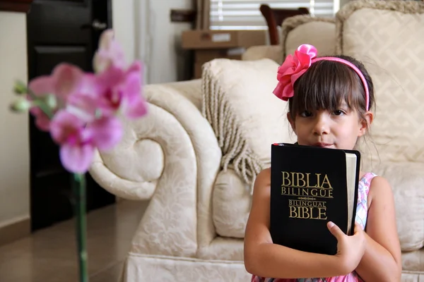 Bilingual Bible Stock Photo