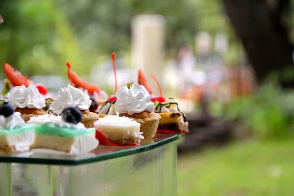 Deliciosos postres Fotos de stock libres de derechos