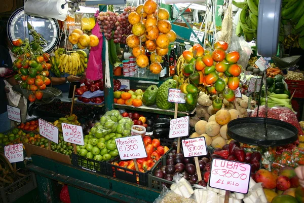 Vegetabiliska stand — Stockfoto