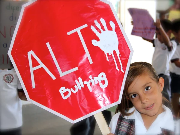 Signs of bullying — Stock Photo, Image